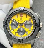 New! AAA Swiss Copy Breitling Avenger BLS 7750 Chronograph 44mm Black Yellow Watches